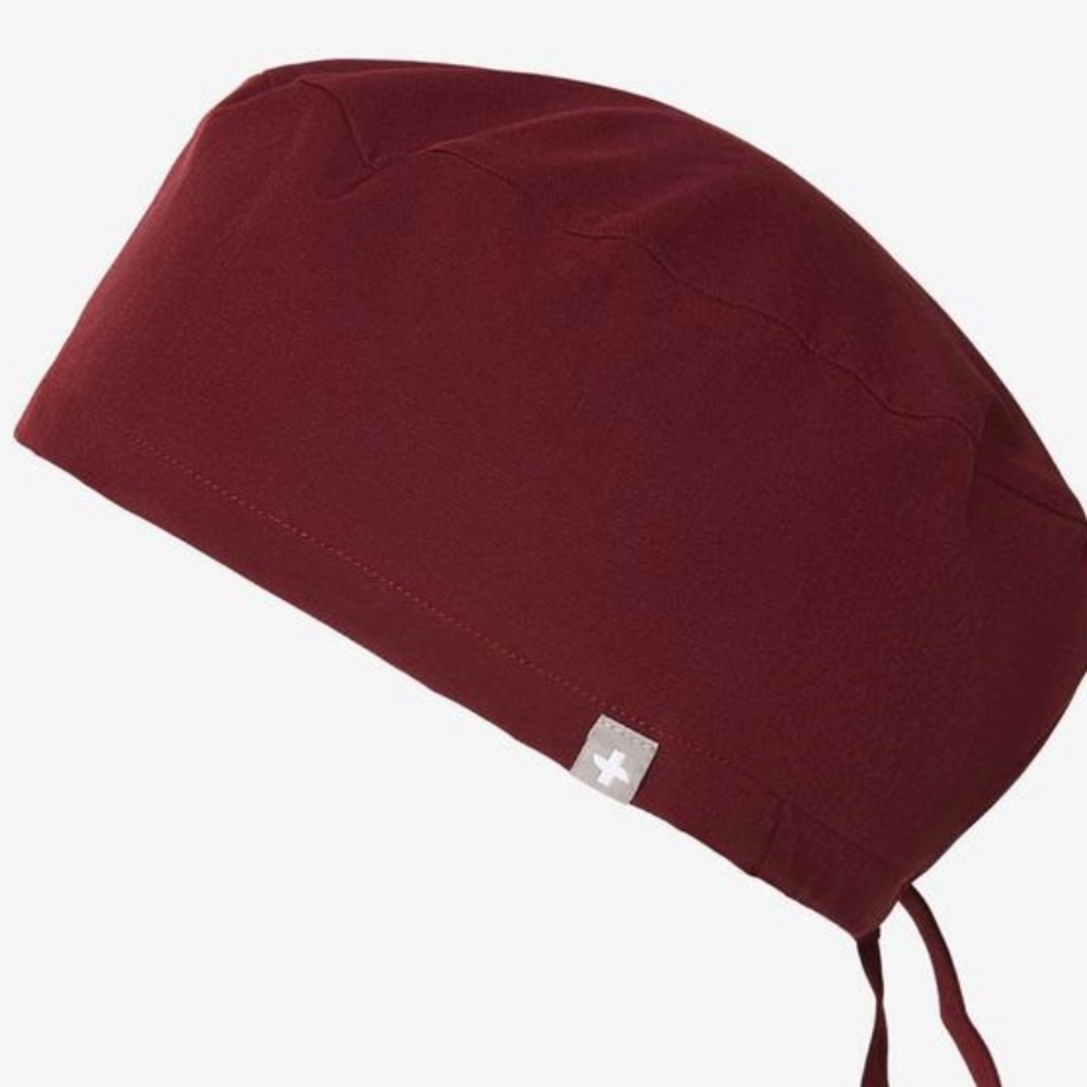 Figs Burgundy Modern Classic - Scrub Cap